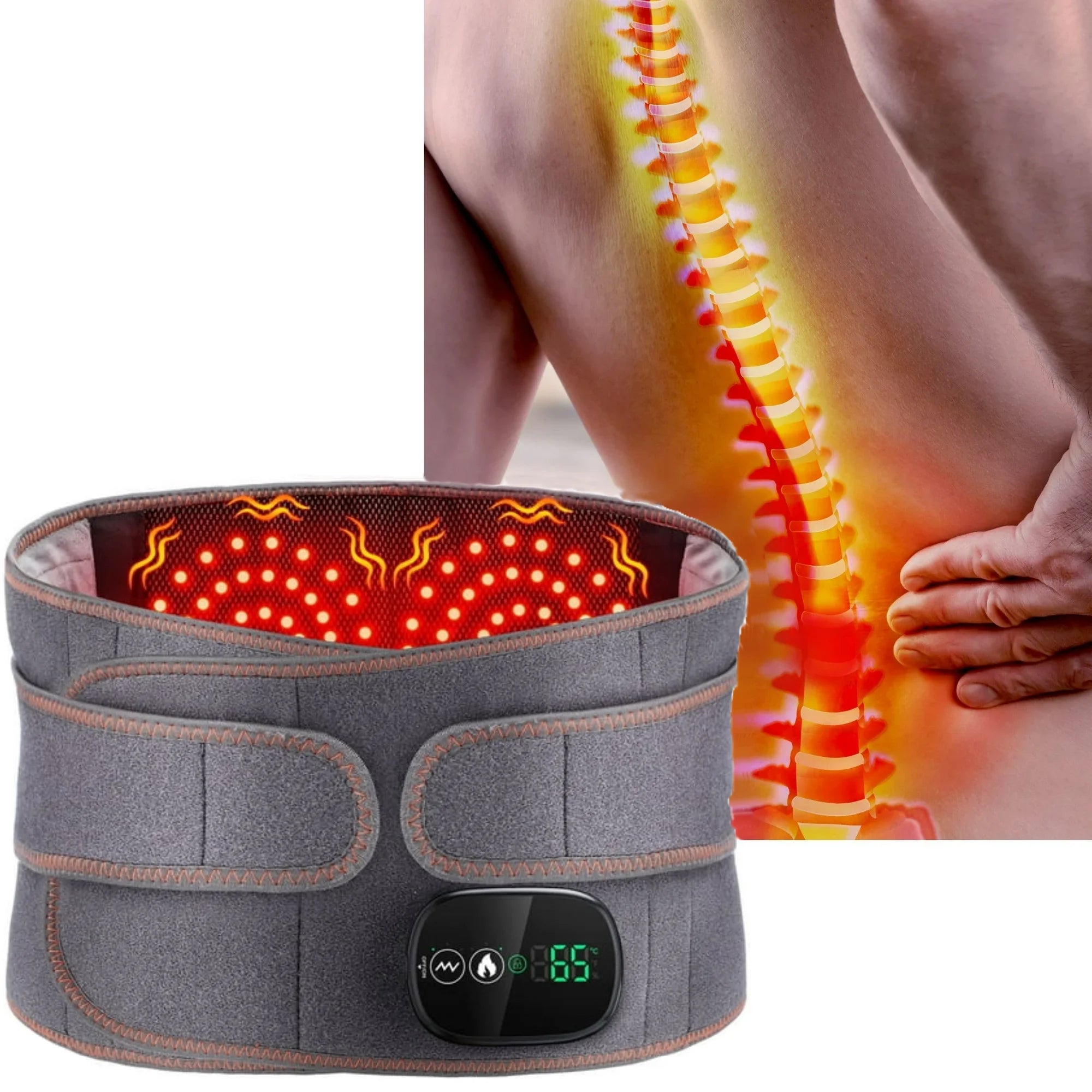 Heat Back Massager