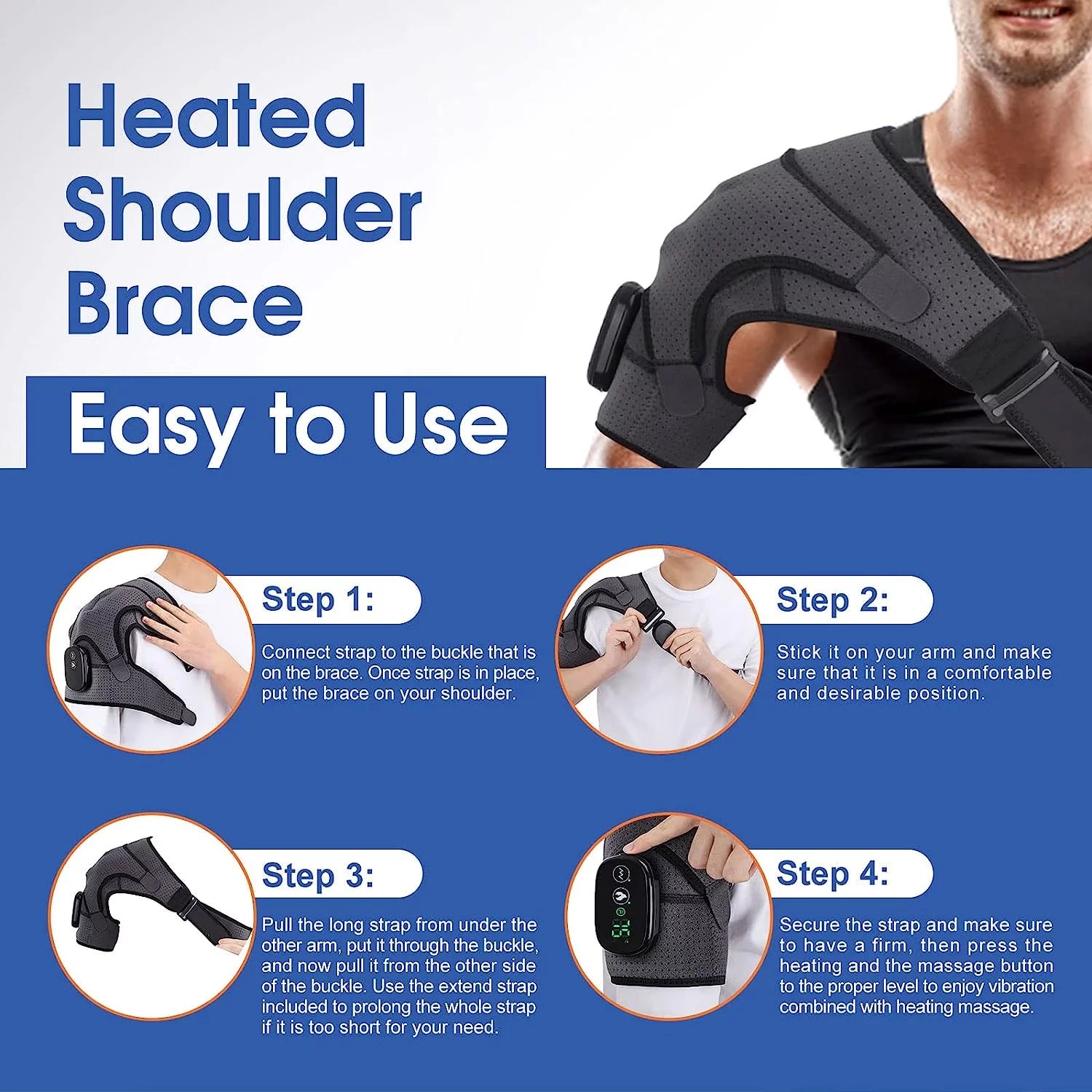 Heating Shoulder Massager